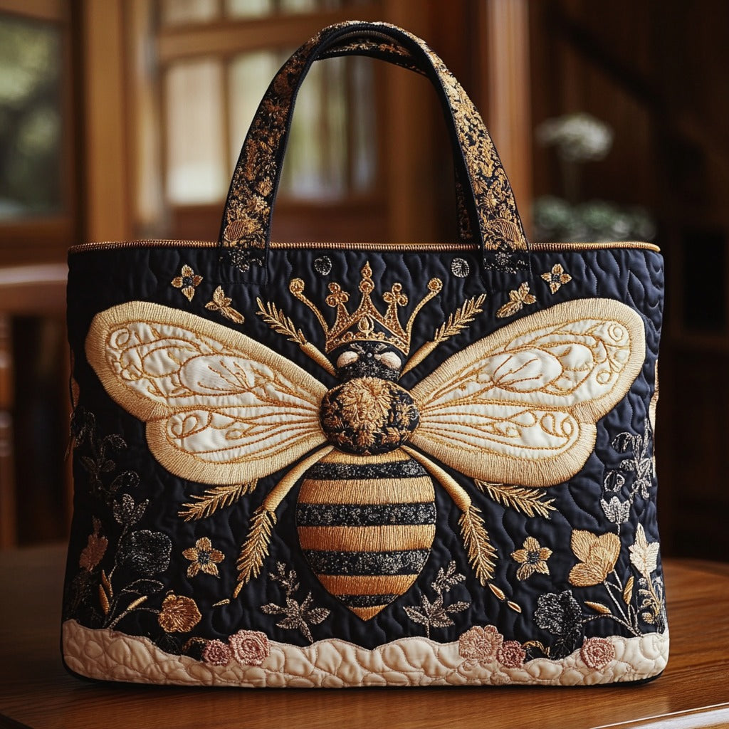 Bolsa Tote Matelassê Crown Bee