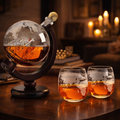 Decanter de uísque – edição mapa-múndi
