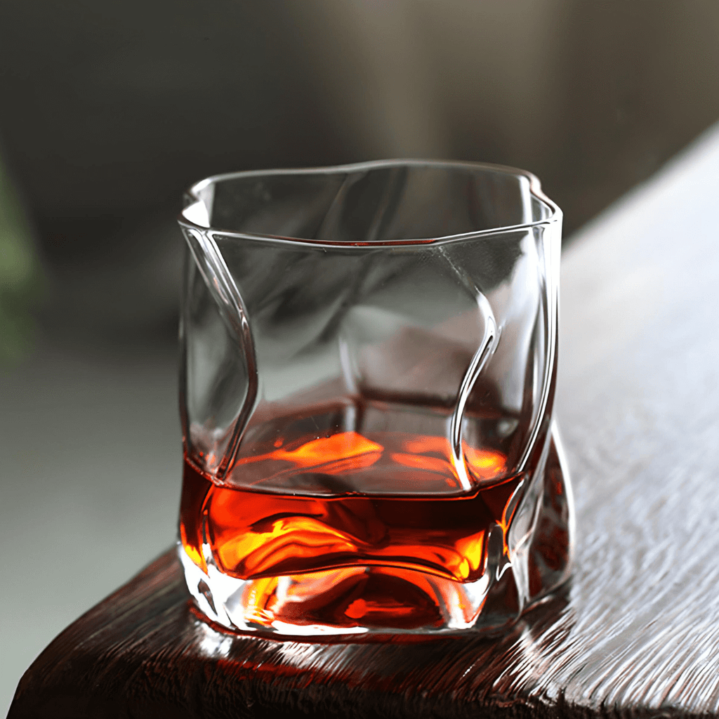 Copo de cristal japonês Hoshi para whisky