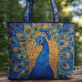 Bolsa Tote Matelassê - Pavão Real