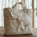 Bolsa Tote Acolchoada - Elefante