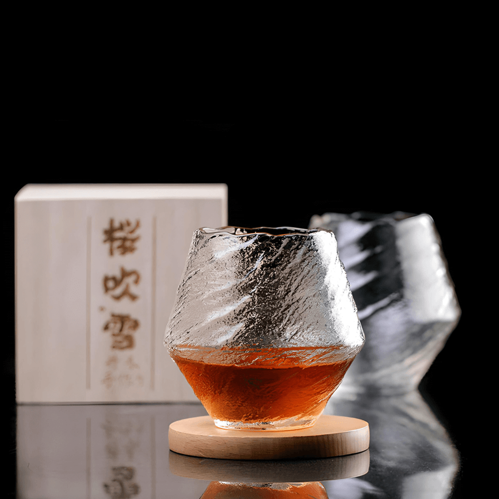 Yume copo de cristal japonês para uísque