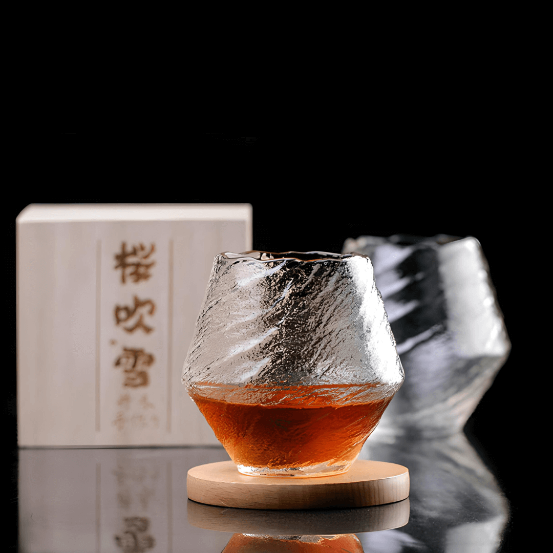 Yume copo de cristal japonês para uísque