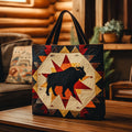 Bolsa Tote Matelassê Estrela do Bisonte Sagrado
