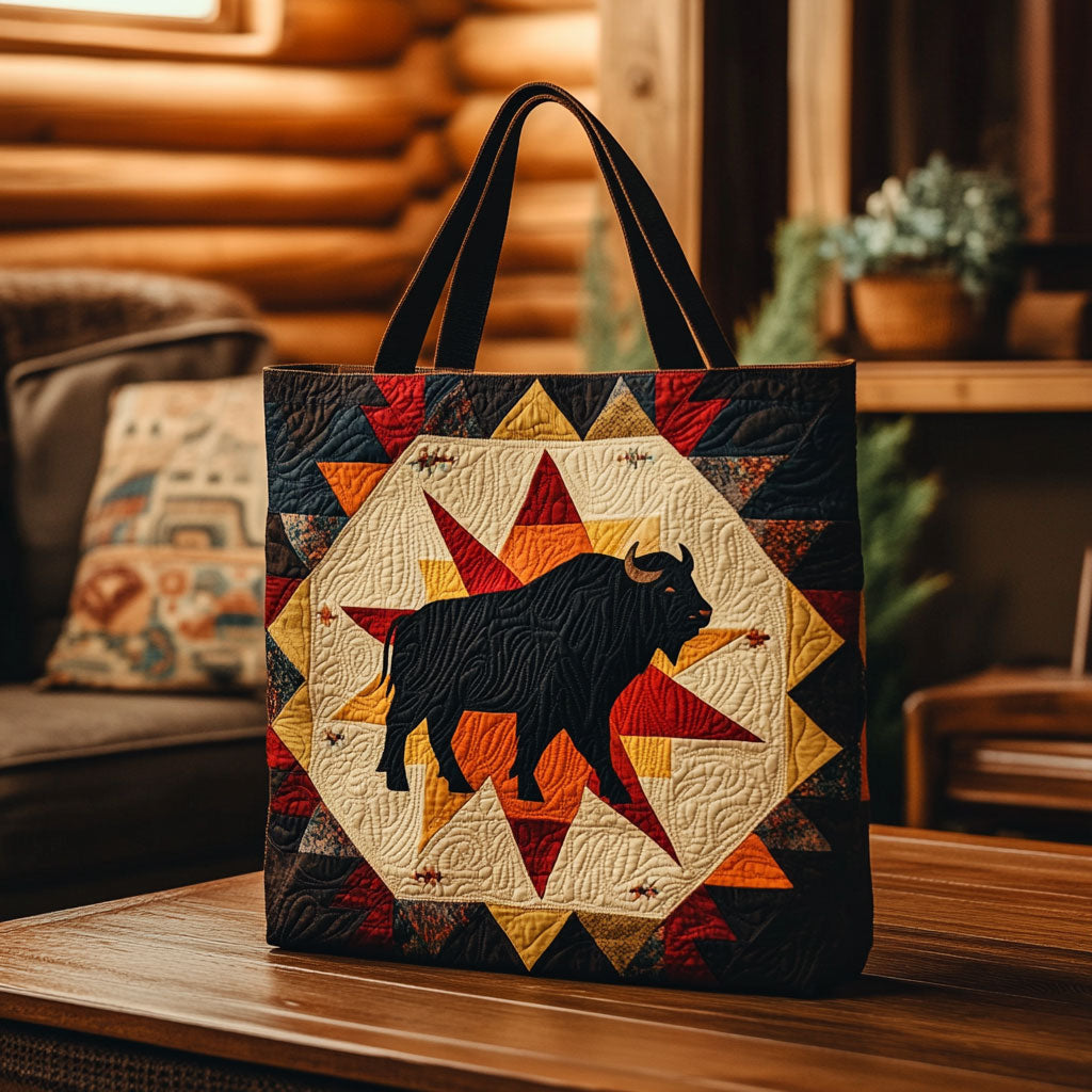 Bolsa Tote Matelassê Estrela do Bisonte Sagrado