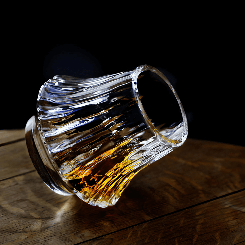 Copo de cristal japonês Yama para uísque