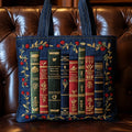 Bolsa Tote Acolchoada para Amantes de Livros