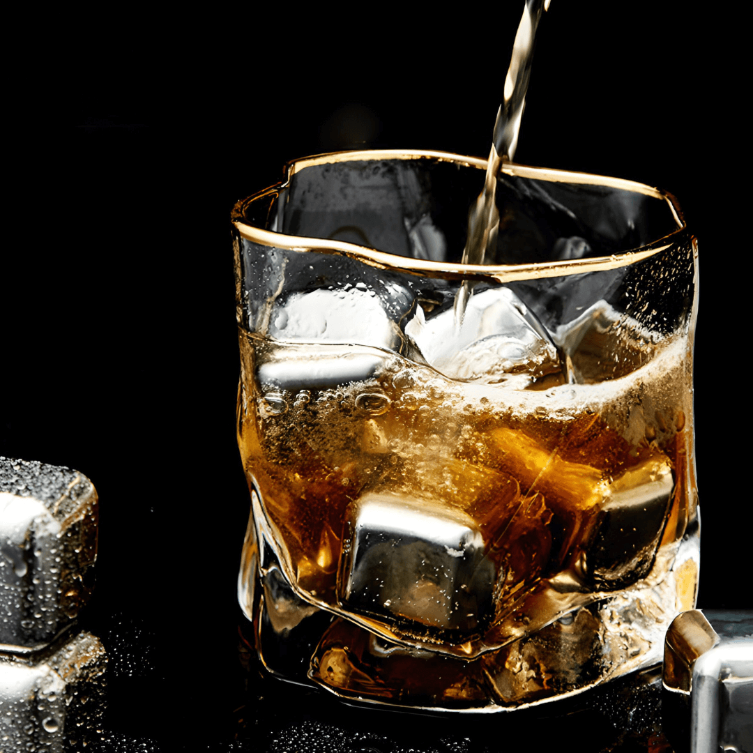 Hoshi Gold copo japonês de cristal para whisky