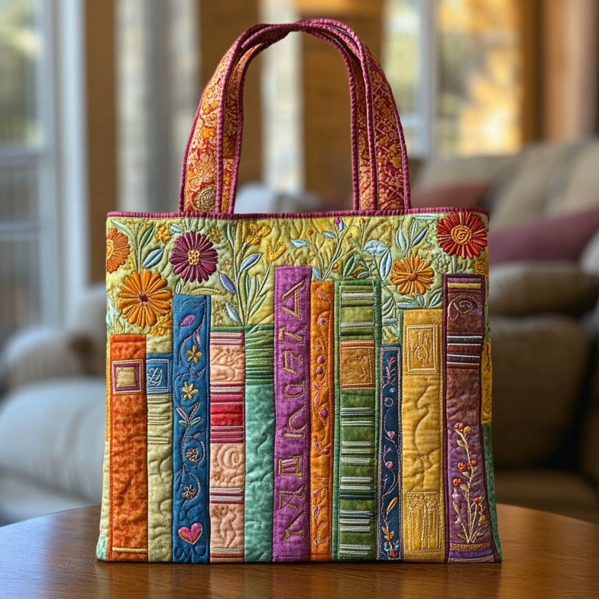 Bolsa Tote Acolchoada Book Bliss