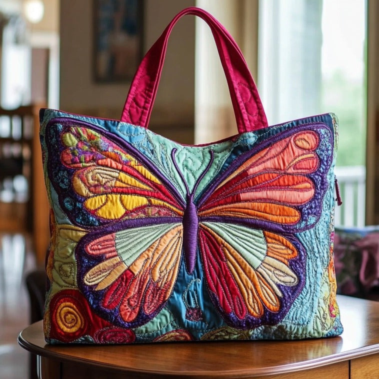Bolsa Tote Acolchoada Asas Eternas