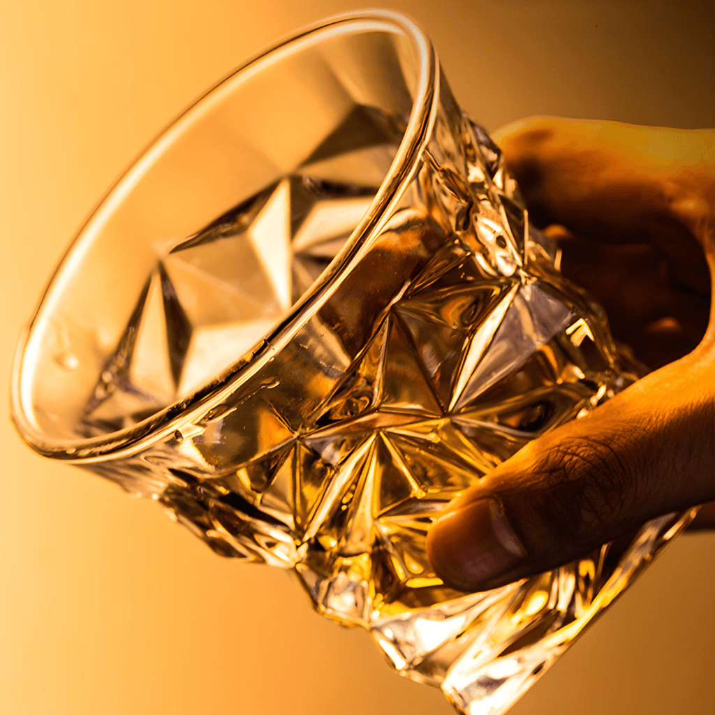 Kaze copo de cristal japonês para whisky