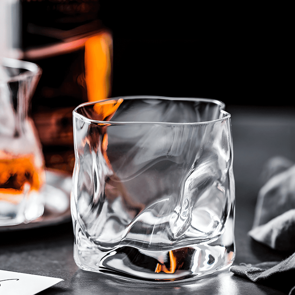 Copo de cristal japonês Hoshi para whisky