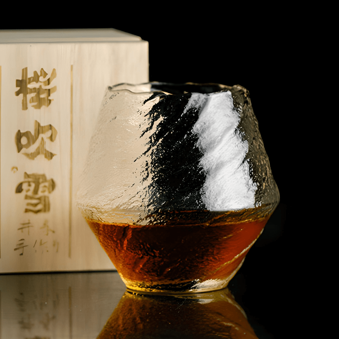 Yume copo de cristal japonês para uísque