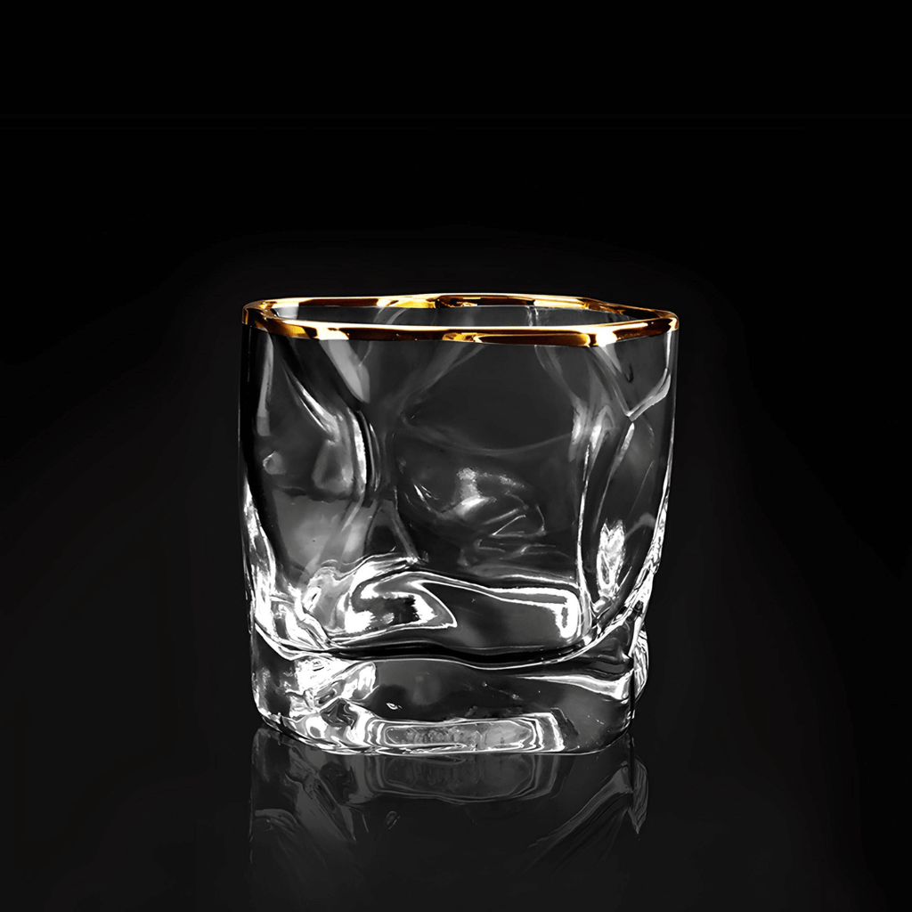 Hoshi Gold copo japonês de cristal para whisky