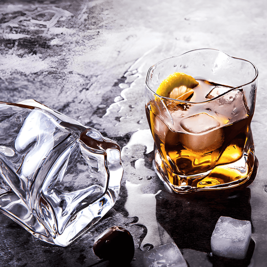 Copo de cristal japonês Hoshi para whisky