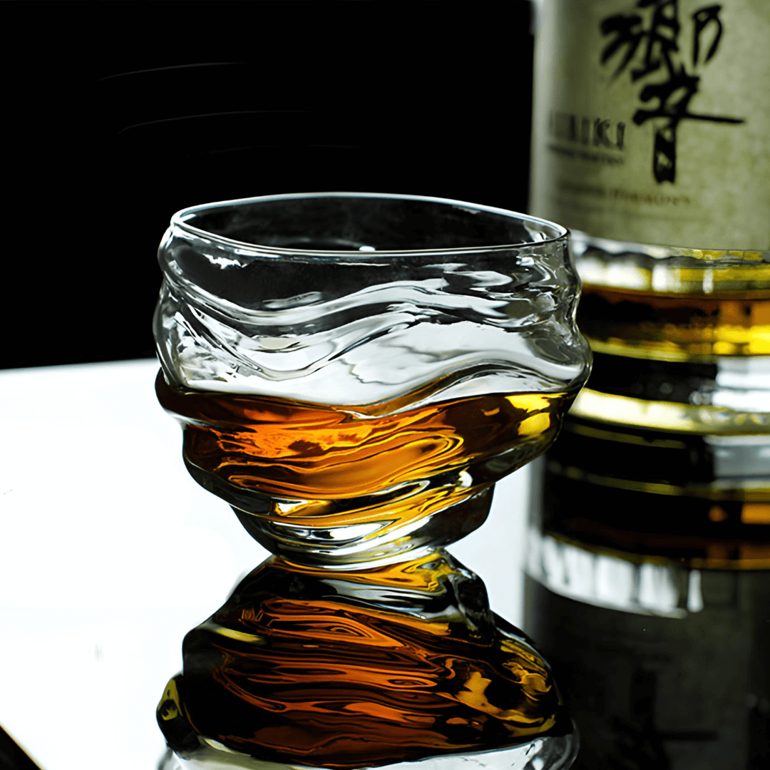 Copo de cristal japonês Kai para whisky