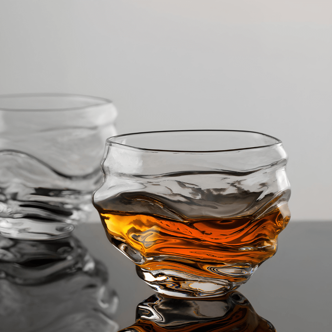 Copo de cristal japonês Kai para whisky