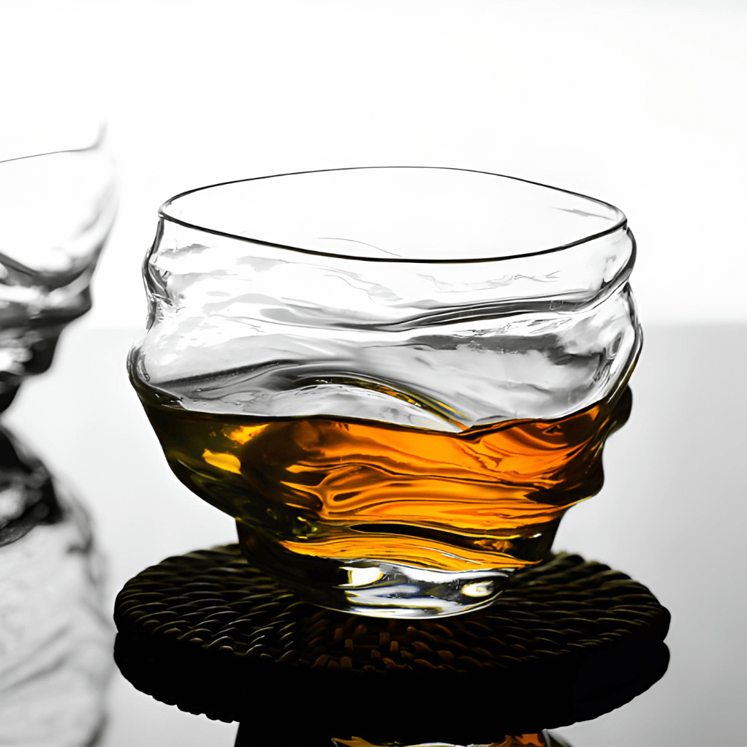 Copo de cristal japonês Kai para whisky