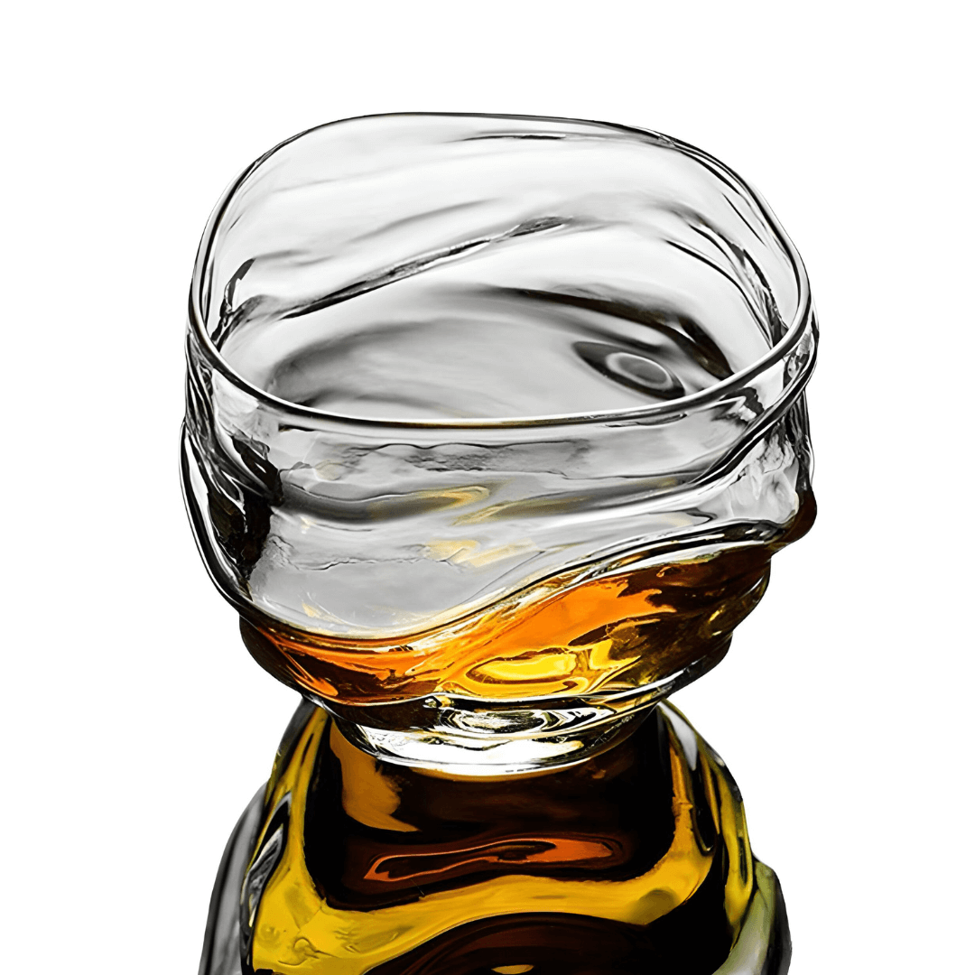 Copo de cristal japonês Kai para whisky