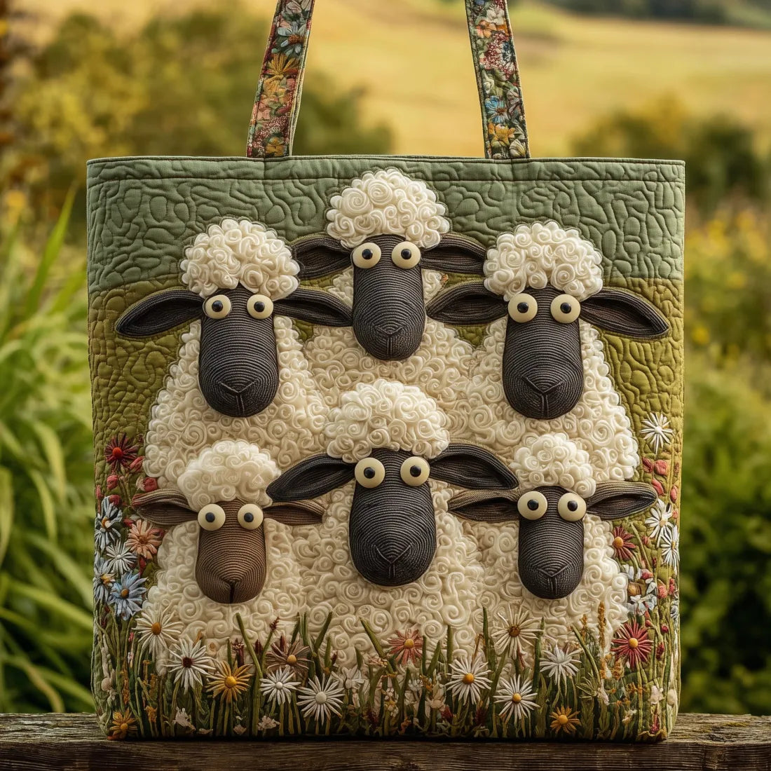 Bolsa Tote Matelassê - Cinco Ovelhas