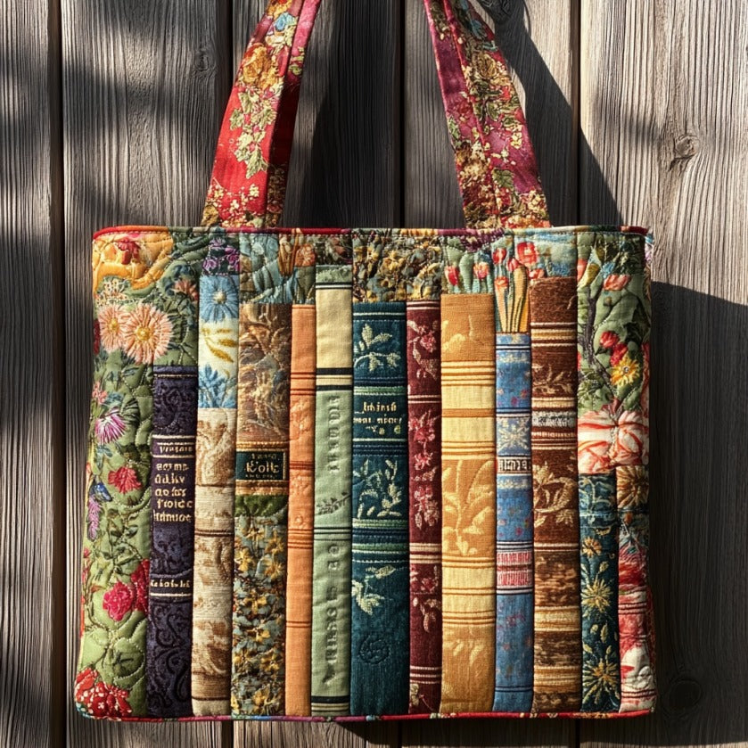 Bolsa Tote Matelassê com Estampa Floral