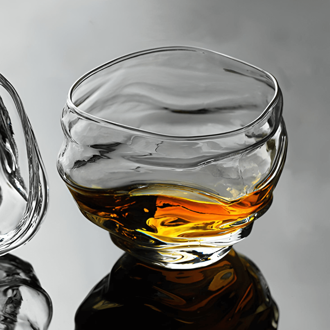 Copo de cristal japonês Kai para whisky
