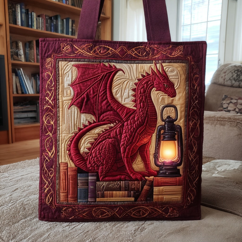 Bolsa Tote Acolchoada Guardião dos Livros