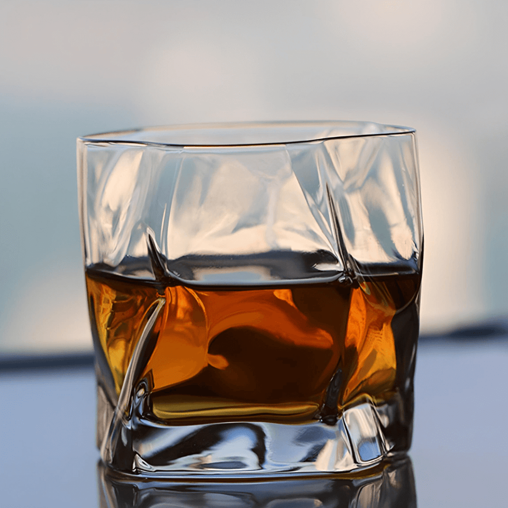 Copo de cristal japonês Hoshi para whisky