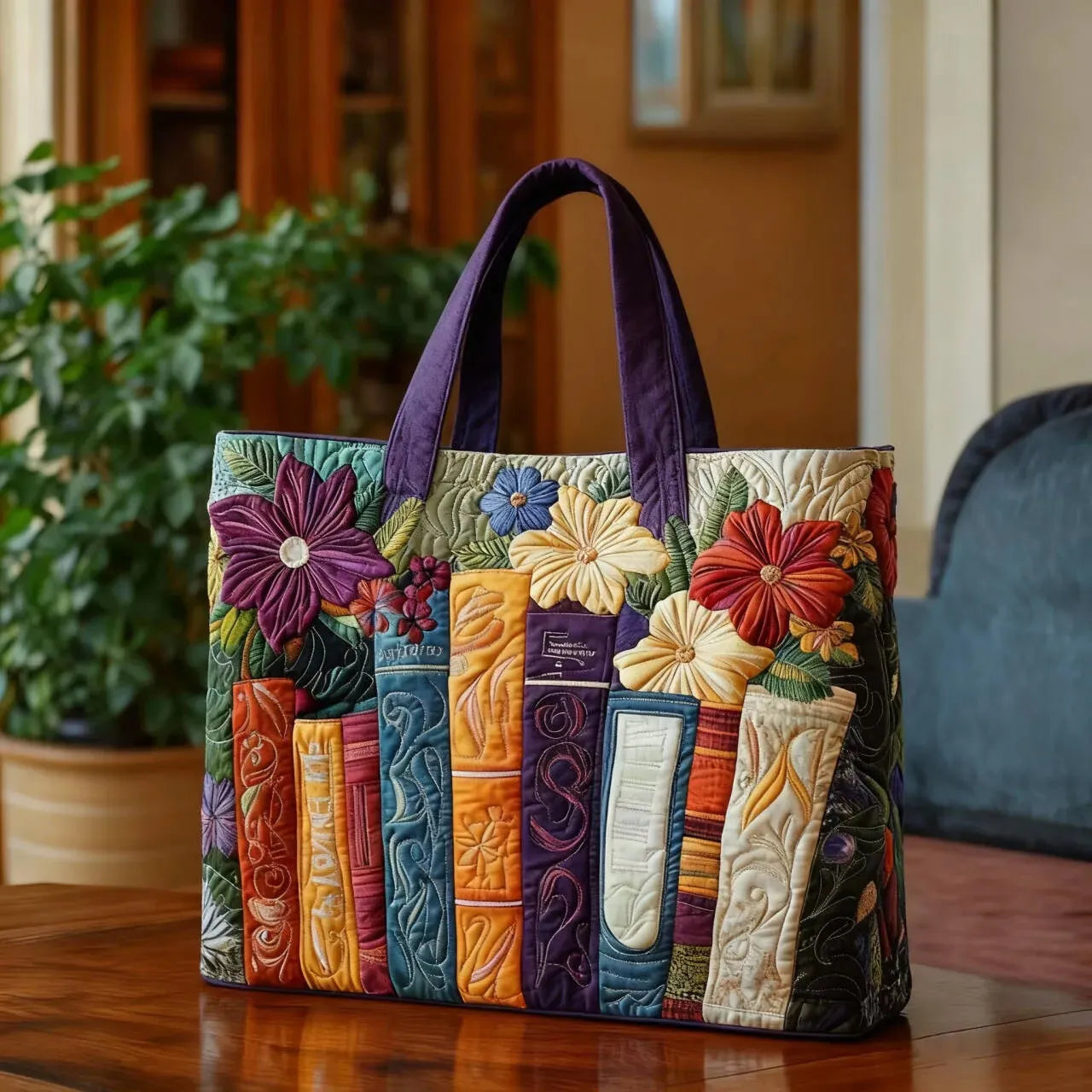 Bolsa Tote Matelassê - Amante de Livros