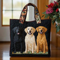 Bolsa Tote Matelassê - Três Labradores