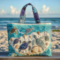 Bolsa Tote Matelassê - Amor por Tartarugas