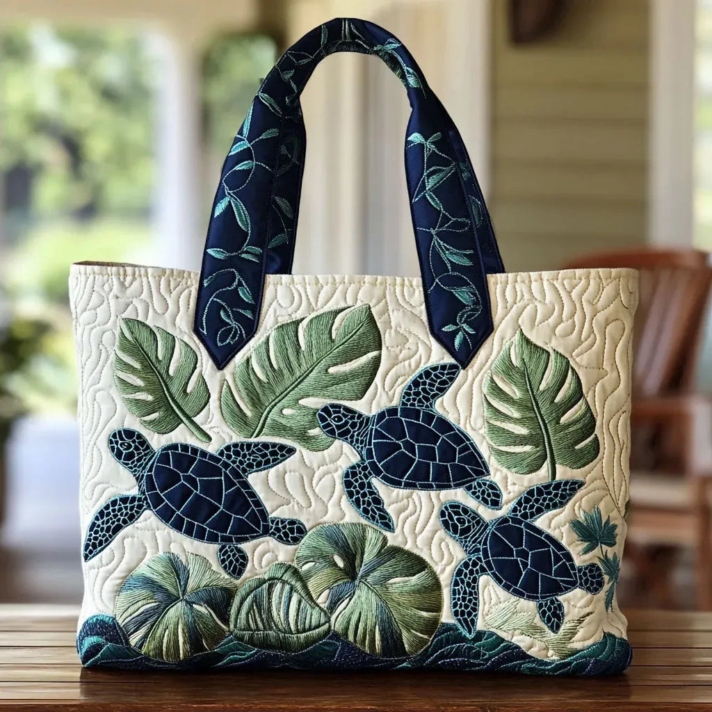 Bolsa Tote Matelassê - Graça da Tartaruga Marinha