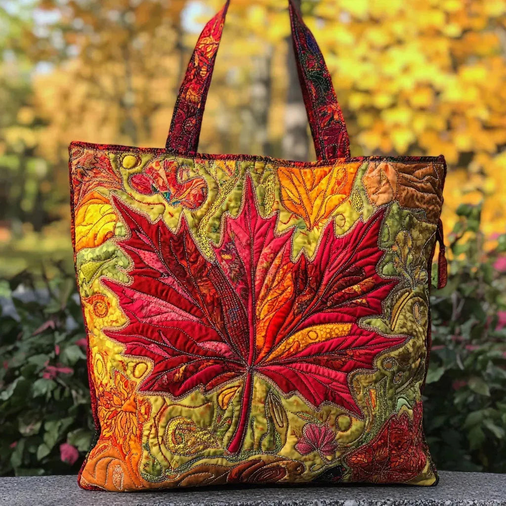 Bolsa Tote Matelassê - Maple ao Entardecer