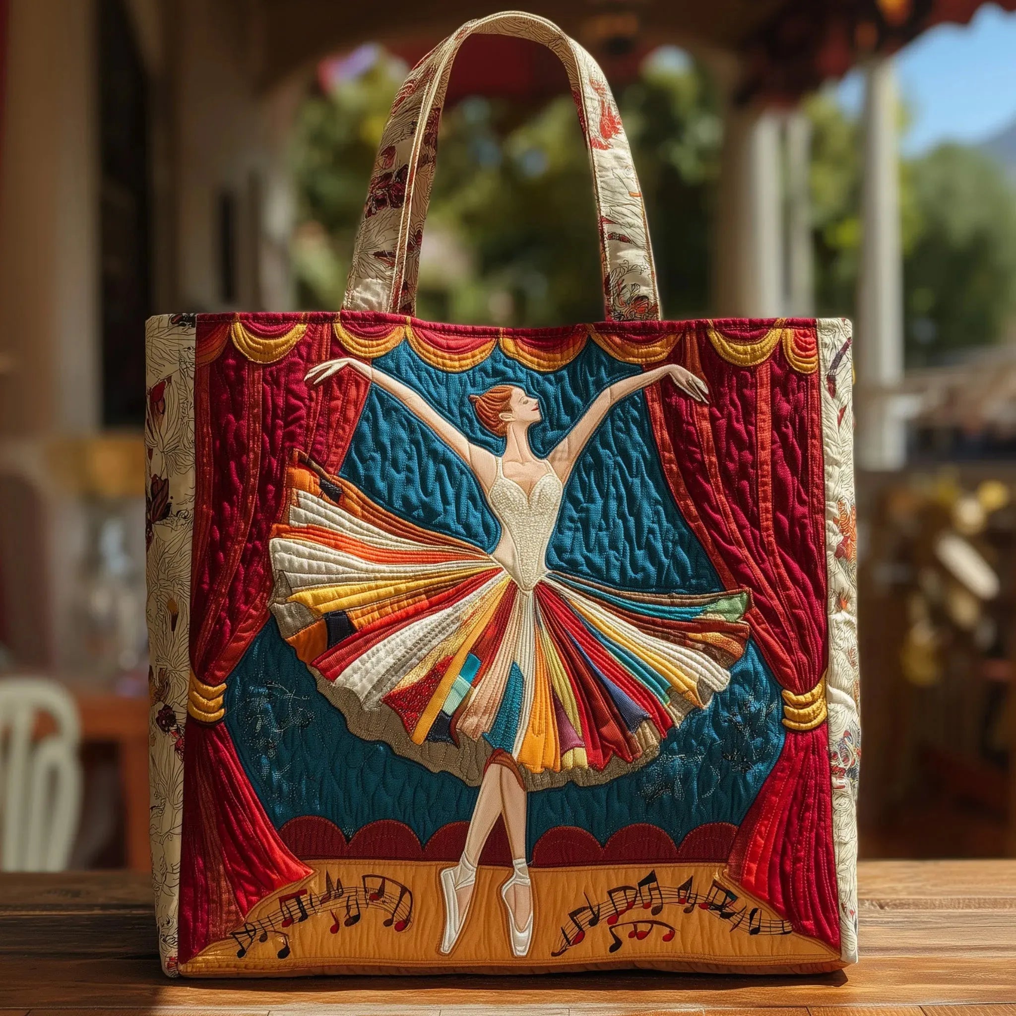 Bolsa Tote Matelassê - Bailarina Elegante