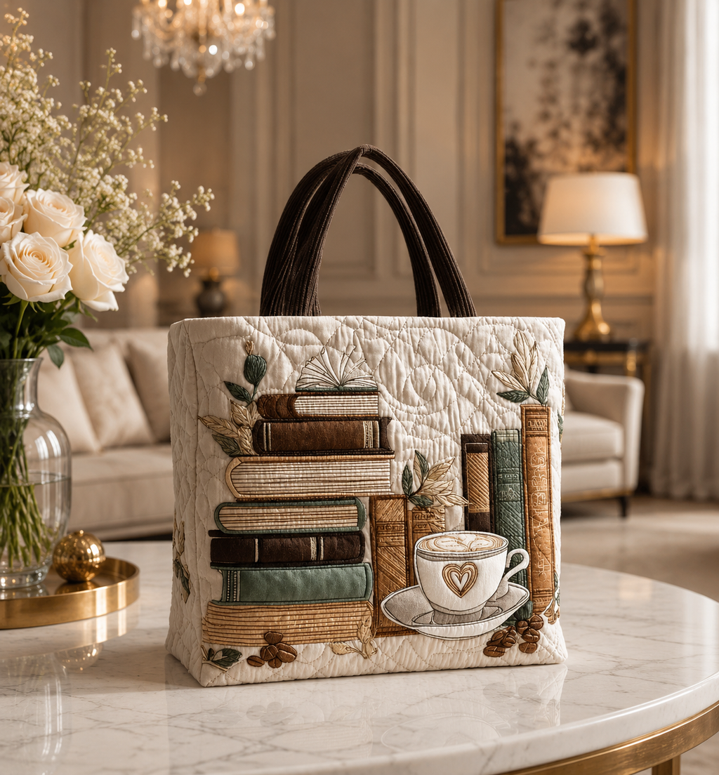 Bolsa Tote Matelassê - Edição Café
