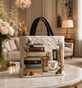 Bolsa Tote Matelassê - Edição Café