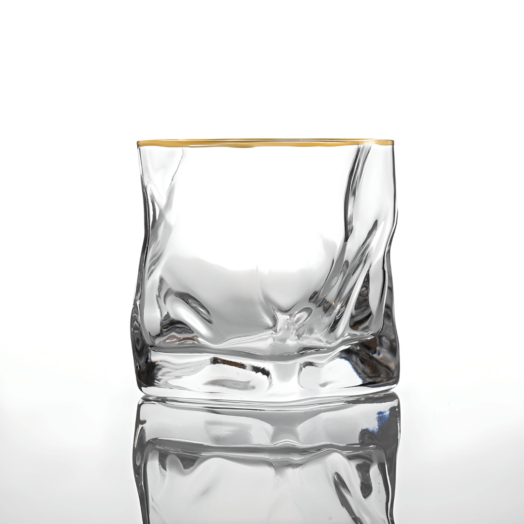 Hoshi Gold copo japonês de cristal para whisky