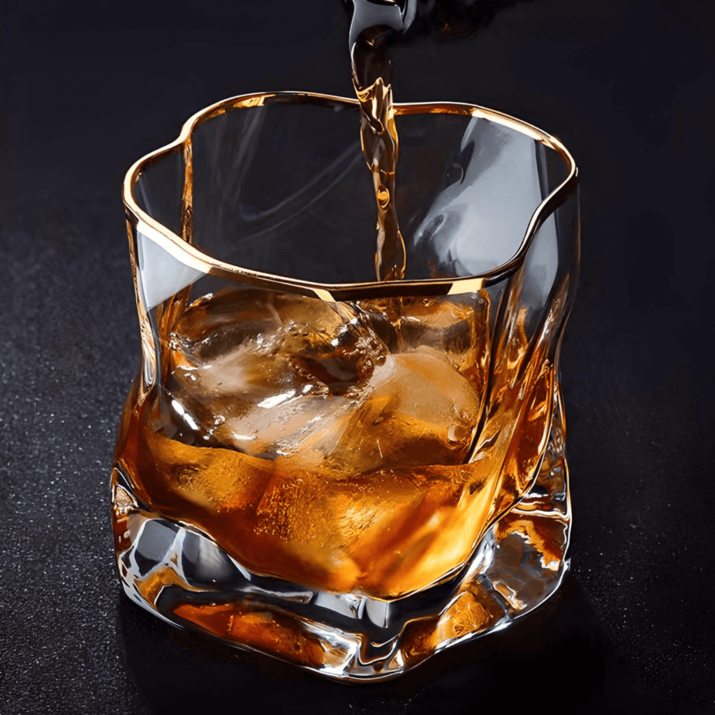 Hoshi Gold copo japonês de cristal para whisky