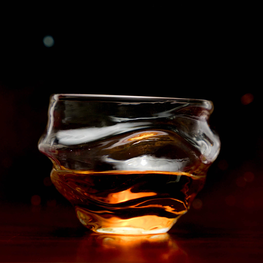 Copo de cristal japonês Kai para whisky