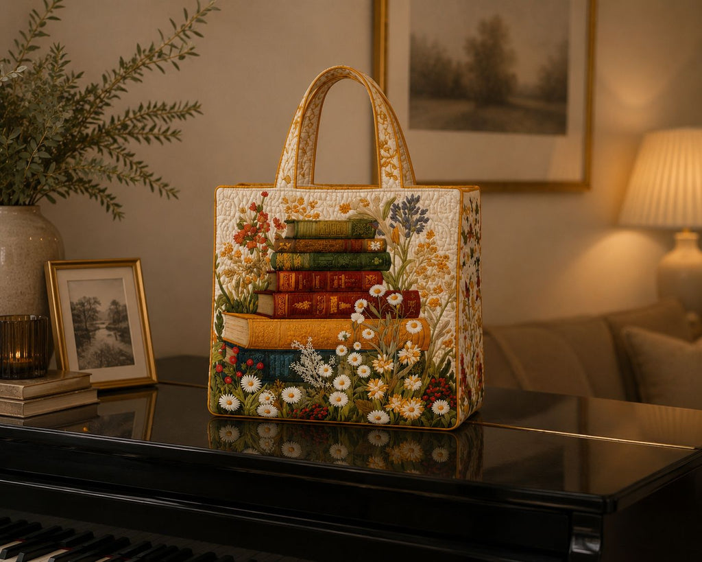 Bolsa Tote Acolchoada - Estampa Floral
