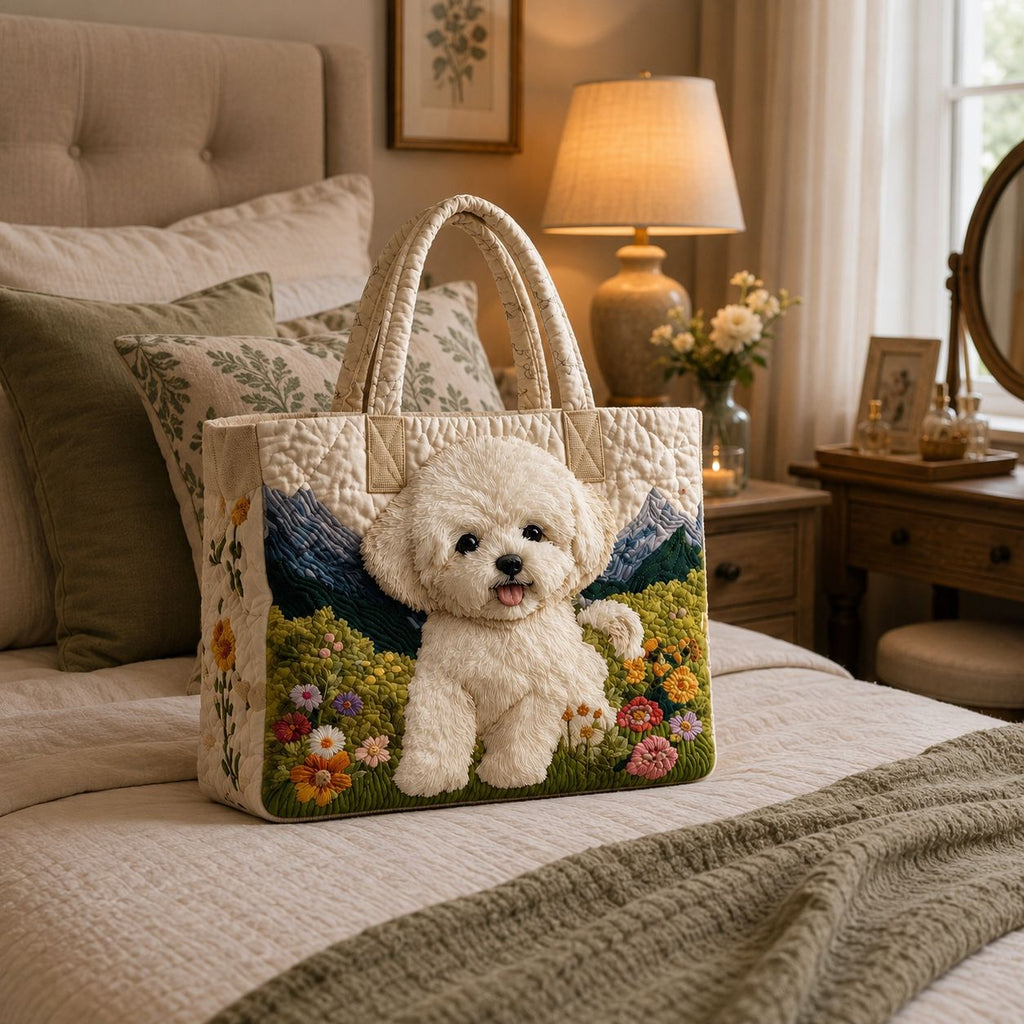 Bolsa Tote Matelassê - Cachorro Encantado