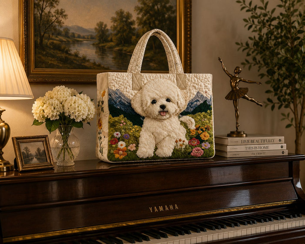 Bolsa Tote Matelassê - Cachorro Encantado