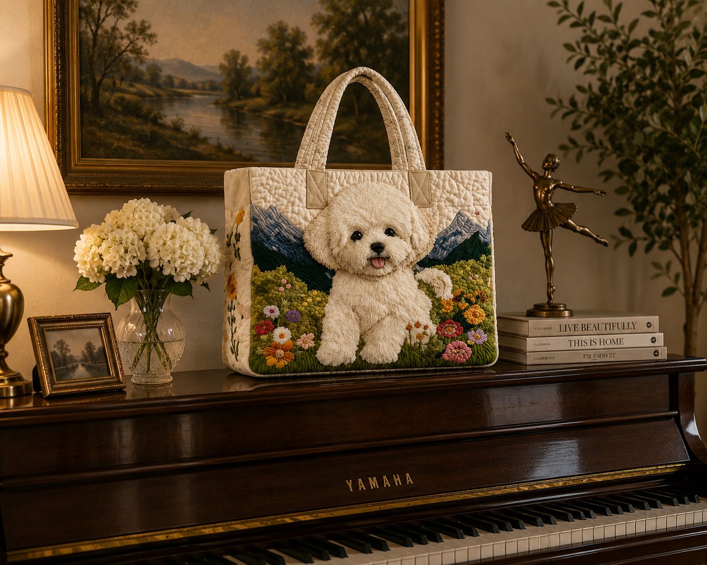 Bolsa Tote Matelassê - Cachorro Encantado