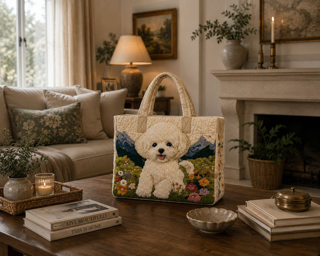 Bolsa Tote Matelassê - Cachorro Encantado