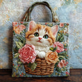 Bolsa Tote Matelassê Kitty Bloom