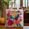 Bolsa Tote Acolchoada Borboleta da Cura