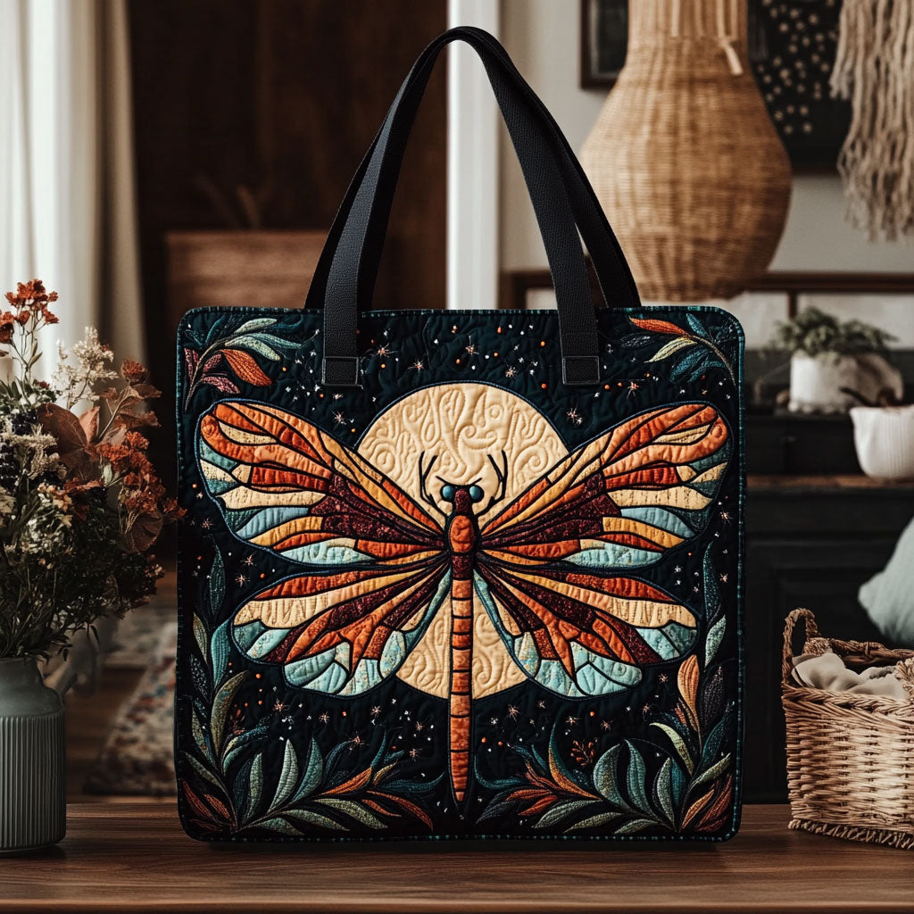 Bolsa Tote Acolchoada Espírito da Libélula
