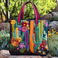 Bolsa Tote Matelassê Cacto Místico