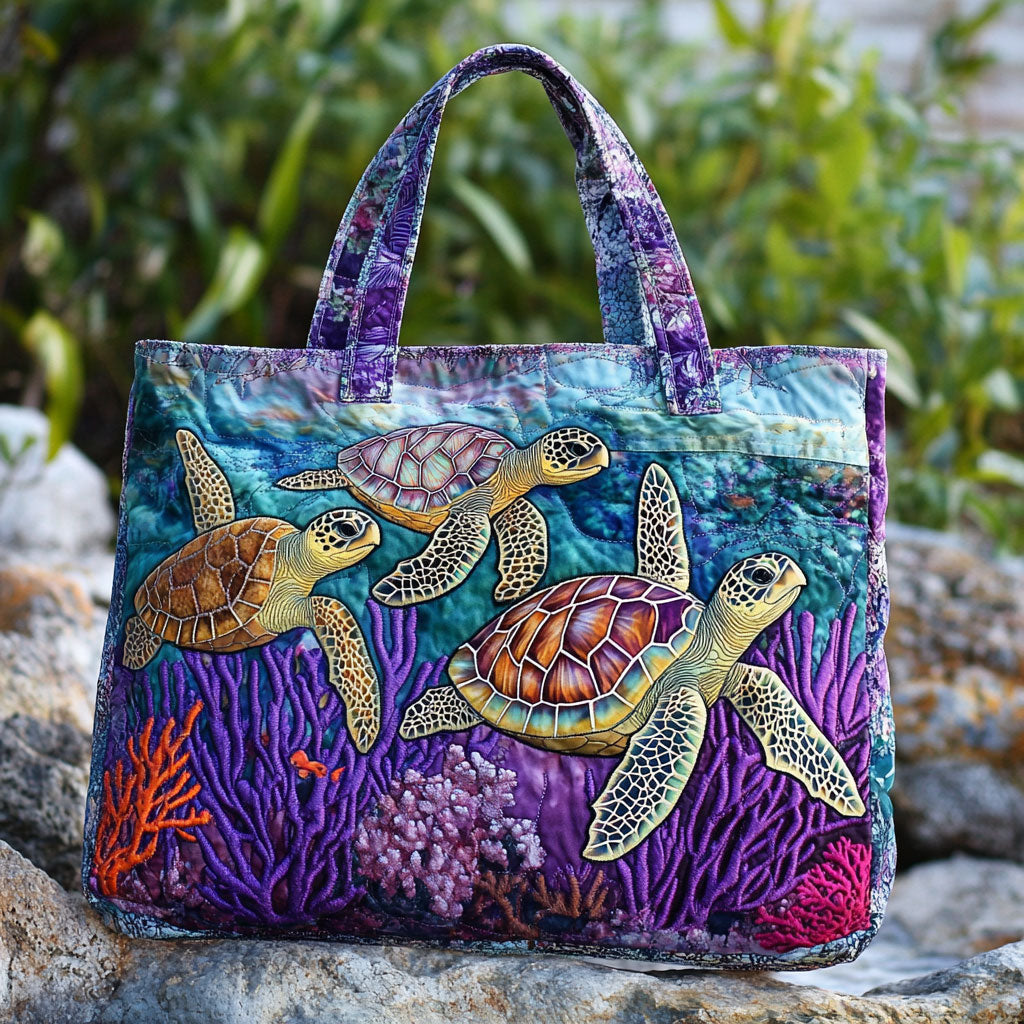 Bolsa Tote Matelassê Harmony Turtle