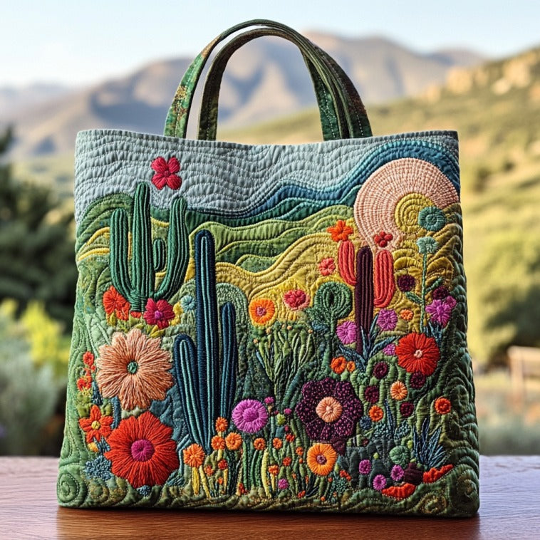 Bolsa Tote Matelassê Blooming Hill